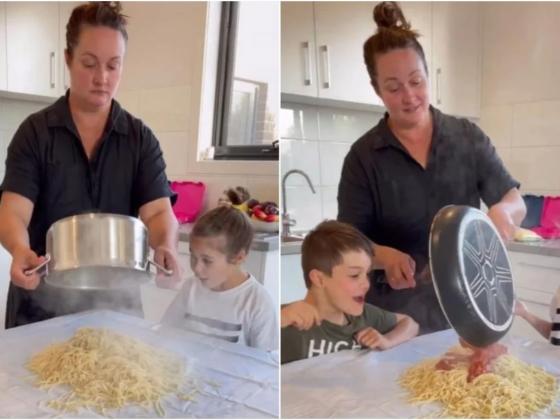 Mãe serve comida direto na mesa para evitar lavar louça e divide opiniões