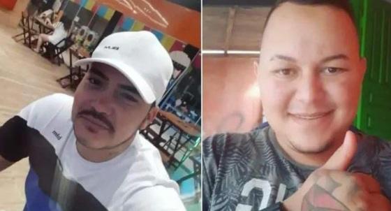 Edgar Ricardo de Oliveira, 30 anos, e Ezequias Souza Ribeiro,