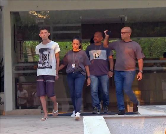 Matheus Calainho Cyranka foi preso na Barra da Tijuca.
