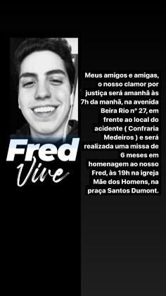 fred; acidente; justiça 