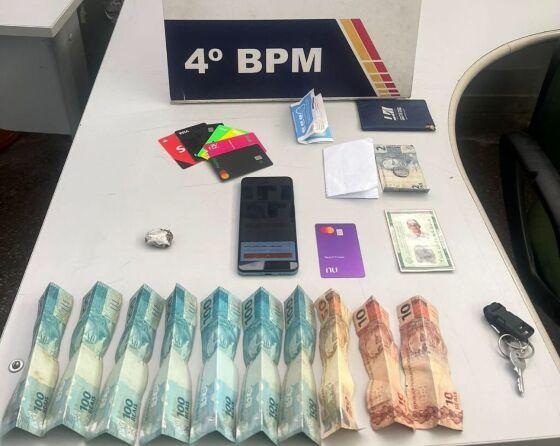 Trio tentando usar nome de tenente da PM para sacar dinheiro é preso em VG