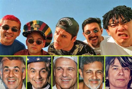 27 anos sem Mamonas Assassinas: inteligência artificial mostra como músicos estariam hoje