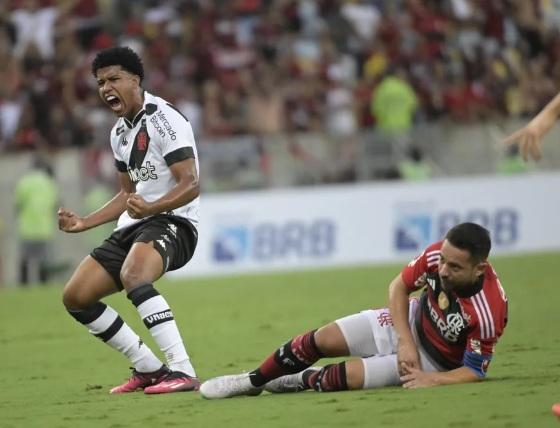 Andrey em Flamengo x Vasco.