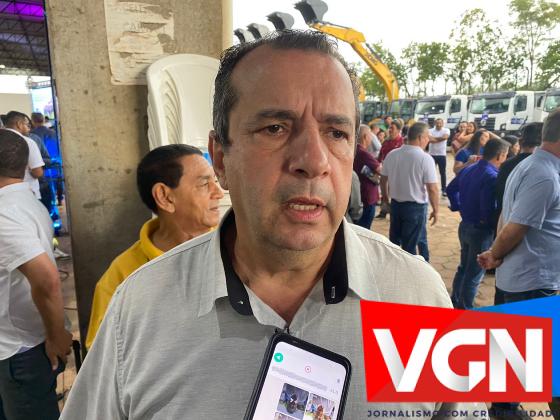 Presidente do DAE-VG Carlos alberto