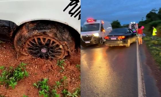 Reclamações das péssimas condições nas rodovias MT 208 e 320, em Mato Grosso 