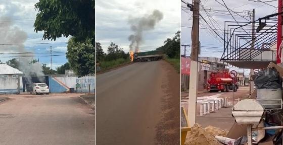 Criminosos fortemente armados invadem Confresa para assalto e trocam tiros com PMs