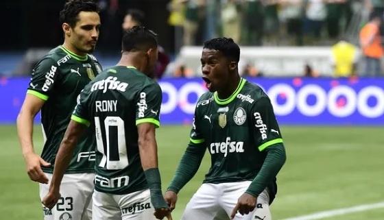 Palmeiras goleia Água Santa por 4 a 0 e fatura o 25° paulistão