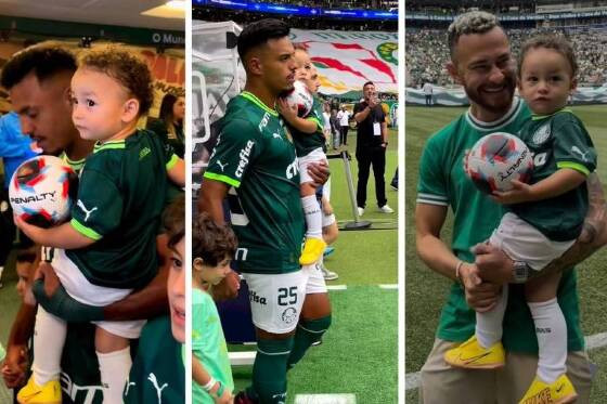 Filho de Fred e Boca Rosa, Cris entra em campo com Palmeiras na final do Paulista