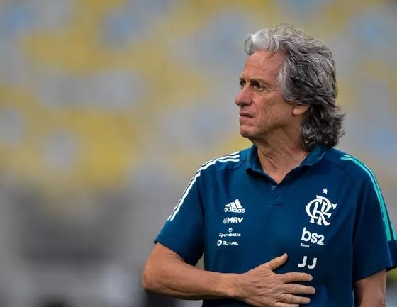 Jorge Jesus durante passagem pelo Flamengo.