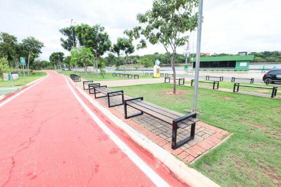 Manutenção dos equipamentos do Parque das Águas