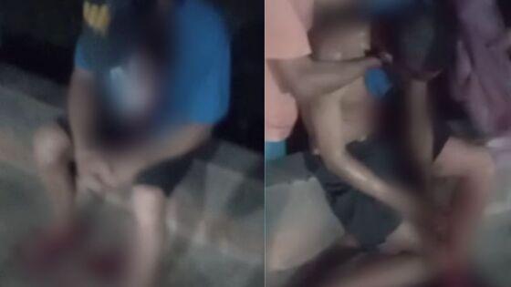 Populares filmam homem agonizando após ser esfaqueado em bar de Cuiabá 