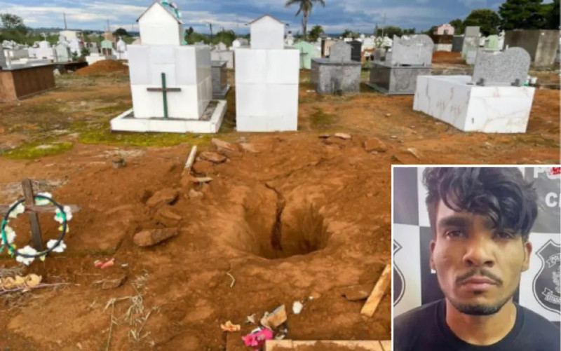 Jovem que violou túmulo de Lázaro Barbosa diz que sonhou com ele vivo