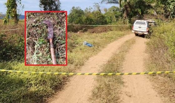 Homem mata colega de trabalho com golpes de foice em fazenda de MT