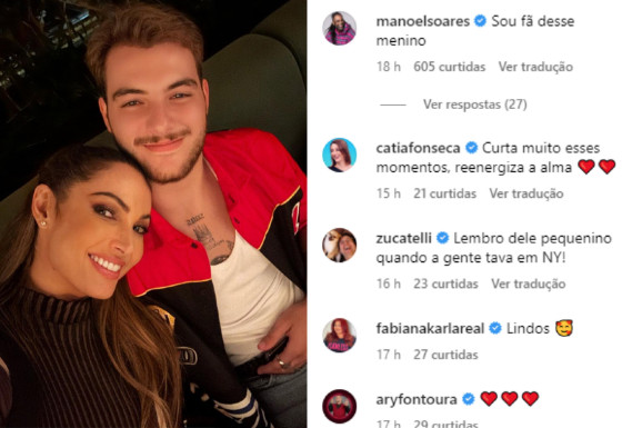 Filho de Patrícia Poeta causa alvoroço em rara aparição com a mãe.