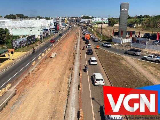 Avenida da FEB (obras do BRT)