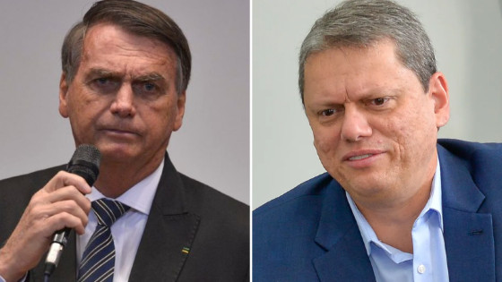 Em evento do PL Bolsonaro e Tarcísio de Freitas se desentendem sobre Reforma Tributária 