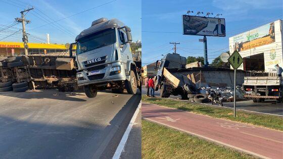 O motorista do veículo não ficou ferido