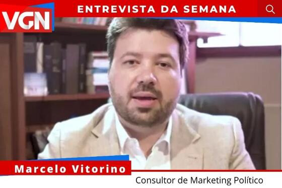 Especialista em marketing político, Marcelo Vitorino, analisa contextos de Cuiabá e VG para as eleições de 2024