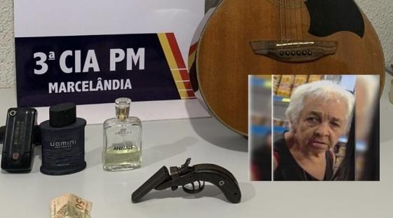 Suspeito de assassinato de idosa é baleado pela Polícia Militar em Marcelândia
