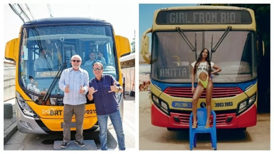 Lula e Paes imitam pose de Anitta: "Lula From Zona Oeste"