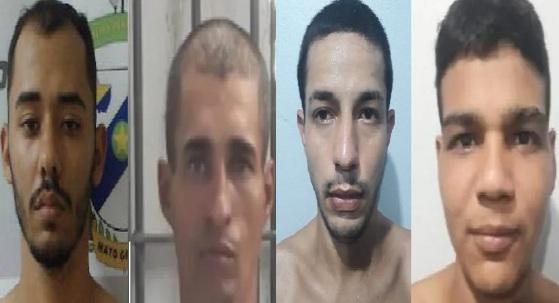 Quatro fugitivos são mortos em confronto com a Polícia Militar