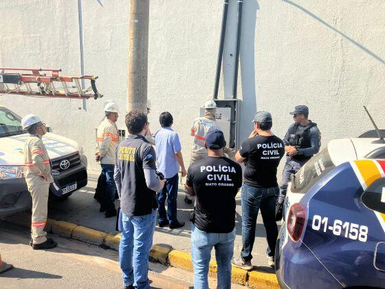 Empresário é preso em flagrante por furto de energia em Cuiabá