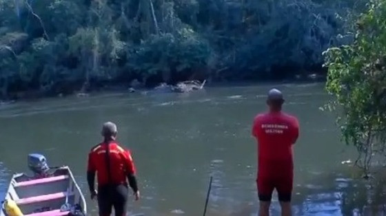 Buscas por jovem que se afogou em cachoeira de MT seguem nesta segunda (21)