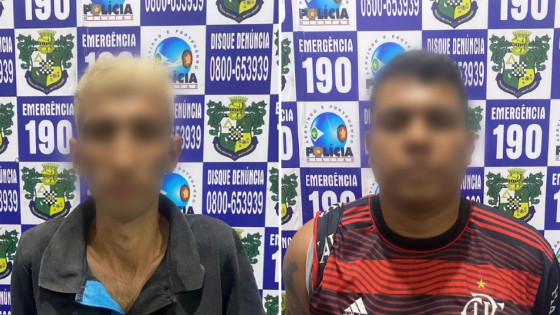 Dupla é presa com arma, drogas e dinheiro