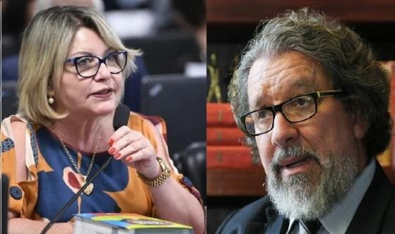 Juíza aposentada, Selma Arruda e o advogado Kakay