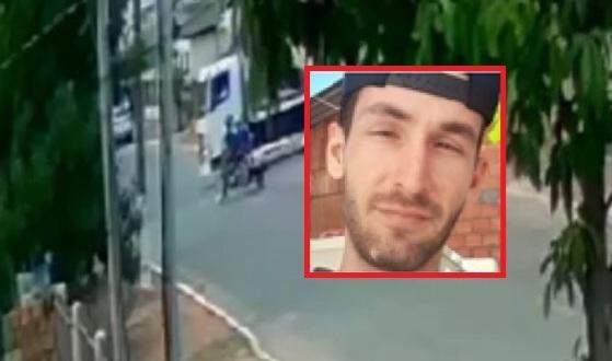 Jovem morre em acidente entre caminhão e moto em MT