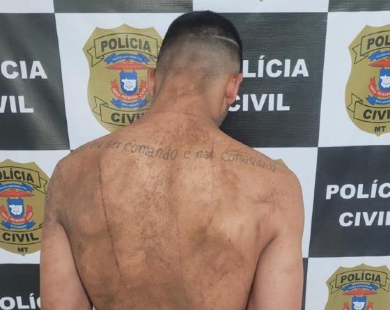 Criminoso de alta periculosidade envolvido em morte e decapitação de jovem é preso em MT