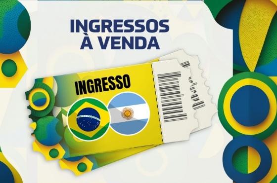 Venda de ingressos para Brasil e Argentina no Maracanã, começa na terça-feira (14)