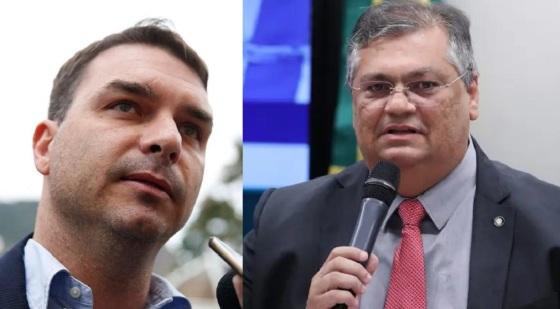Flávio Bolsonaro pede investigação contra ministro por encontro de secretário com mulher de líder de facção 