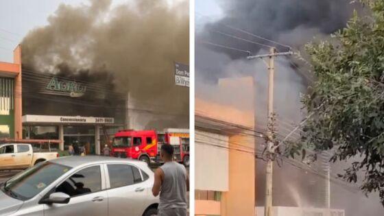 Senador lamenta incêndio que atingiu empresa AgroBoi do filho em MT