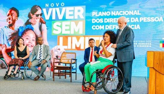Lula disse que objetivo é derrubar diversos muros que separam as pessoas com deficiência de uma vida onde podem aproveitar plenitude de suas capacidades
