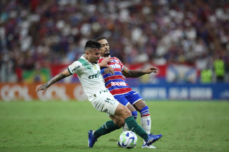 Fortaleza sai na frente, mas permite o Palmeiras empatar