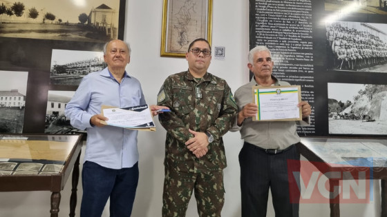 Pioneiros na construção da BR-163 em MT são homenageados com medalha