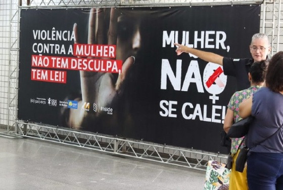 O evento faz parte da campanha "21 Dias de Ativismo pelo Fim da Violência contra a Mulher"