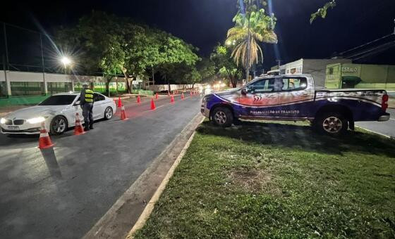 Em Cuiabá, 17 motoristas foram presos por embriaguez ao volante 