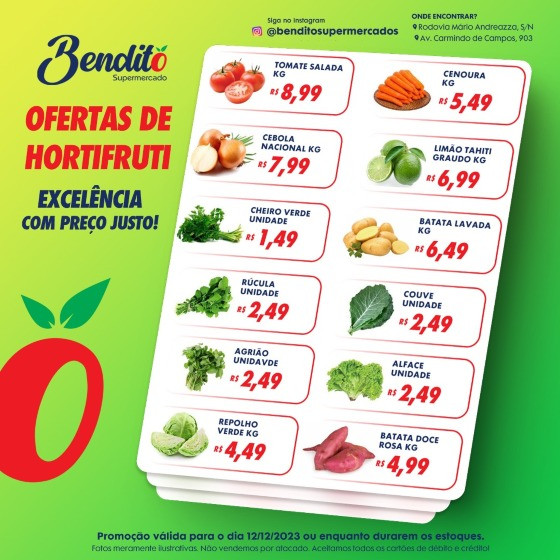 Hortifruti Bendito Supermercado