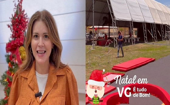 Primeira-dama convida população para participar do “Natal em VG É tudo de Bom!”