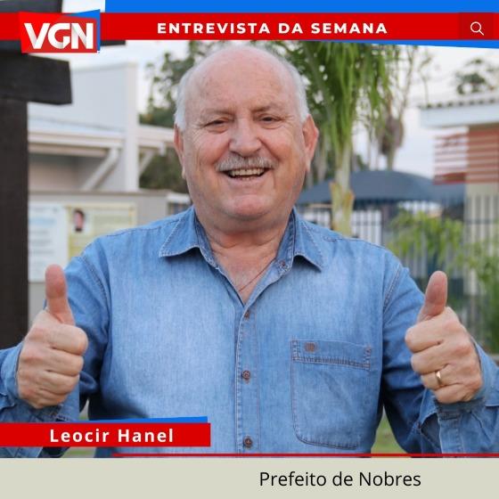 Prefeito de Nobres, Leocir Hanel