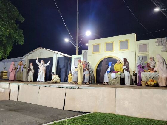 Santo Antônio de Leverger e Curvelândia investem em espetáculo que encena vida de Cristo
