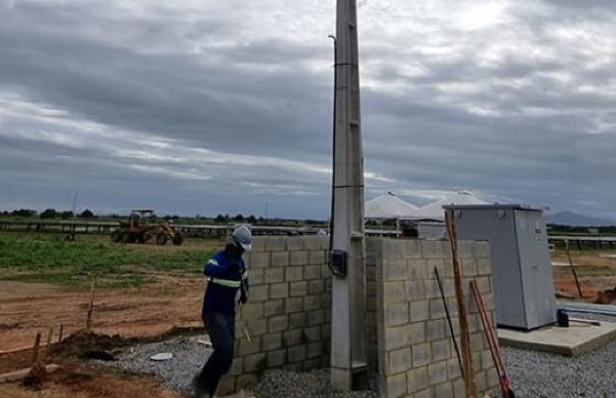Trabalhador morre eletrocutado durante instalação de padrão de energia 
