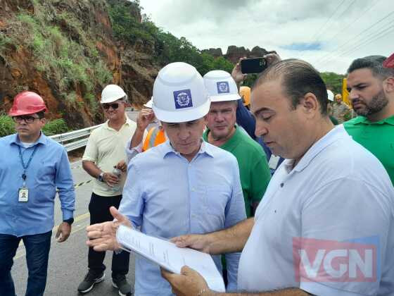 Sérgio Ricardo demostra indignação por Estado deixar vencer licença para obras no Portão do Inferno