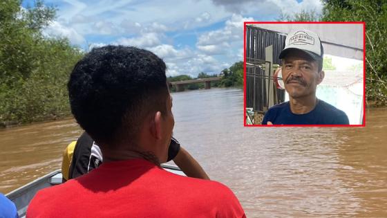 Familiares e amigos fazem buscas desesperadas por patriarca que desapareceu no Rio Cuiabá