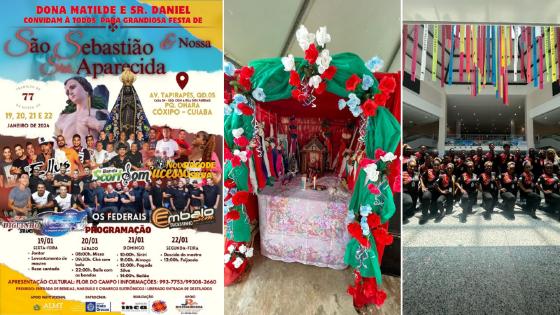 Tradicional Festa de São Sebastião terá cardápio gratuito e começa nesta sexta (19).