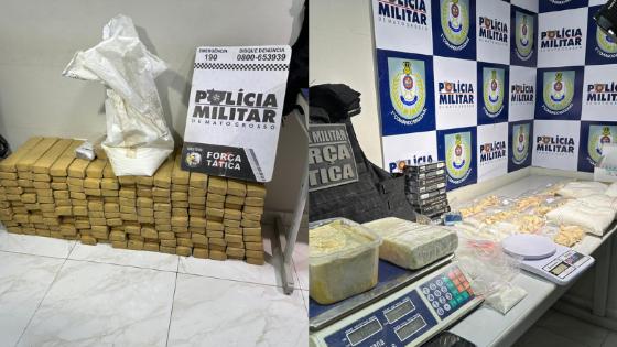 Polícia prende homem com quase R$170 kg de drogas e desarticula comércio em Cuiabá