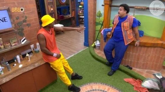 BBB 24: Davi chama Lucas de "calabreso" e expressão intriga os brothers