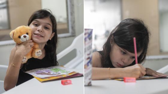 HMC realiza cirurgia de alta complexidade em criança de 9 anos; menina retira tumor cerebral raro três dias após ser internada.